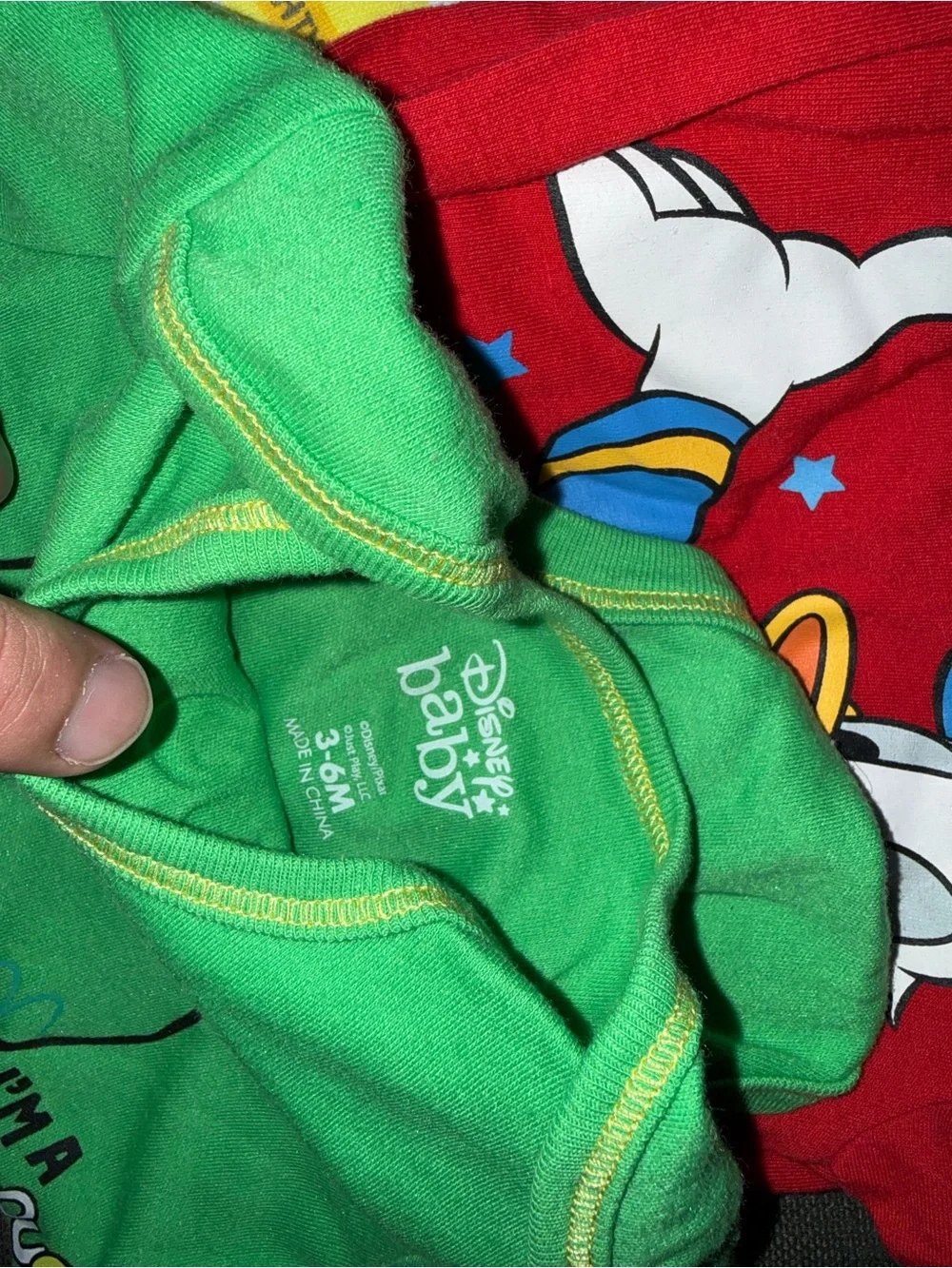 Mixed Boys Character onesie Lot - Disney